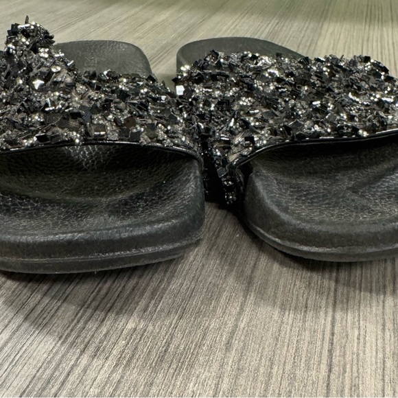 Steve madden glitter bling slides size 7 - Picture 2 of 6